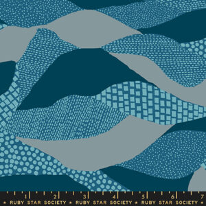 Ruby Star Society Jen Hewett Reimagined Landscapes Land End Teal