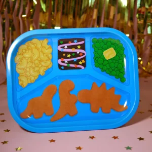 The Peach Fuzz TV Dinner Tray