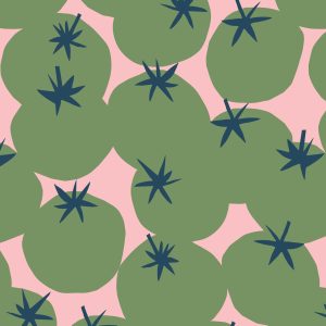 Cloud 9 Fabrics Claire Iglesias Summer Tomatoes Duck Canvas