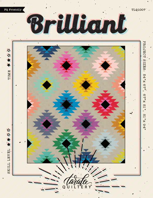 Taralee Quiltery Brilliant Pattern