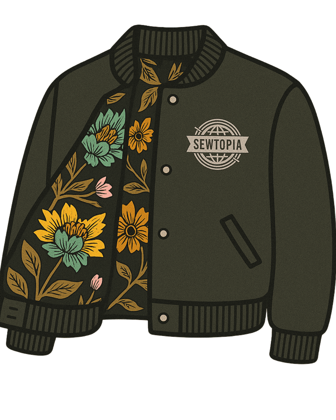 Sewtopia Well Worn Bomber Jacket