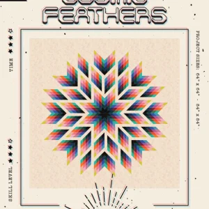 Taralee Quiltery Cosmic Feathers Pattern