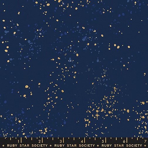 Ruby Star Society Rashida Coleman-Hale Speckled Canvas Navy