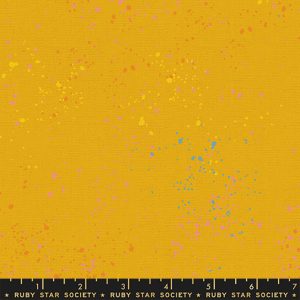 Ruby Star Society Rashida Coleman-Hale Speckled Canvas Goldenrod
