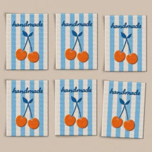 Matchy Matchy Sewing Club Handmade Cherry Large Labels