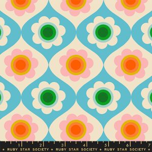 Ruby Star Society Melody Miller Trinketry Floral Turquoise