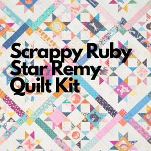 Kitchen Table Quilting The Remy Scrappy RSS Quilt Kit