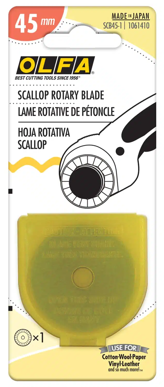 Olfa Blade Scallop 45mm