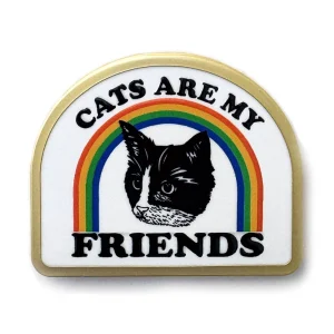 Gemma Correll Cats Are My Friend Pin