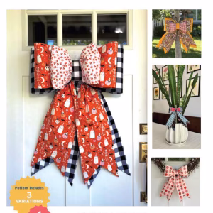 Zinnia Patch Patterns Buttercup Bow Pattern