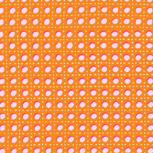 Cloud 9 Fabrics Vera Neumann Summer Sun Studio Caning Orange