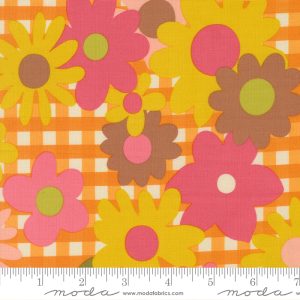 Moda Fabrics Chloe's Closet Happy Daze Blooming Blossoms Sunrays