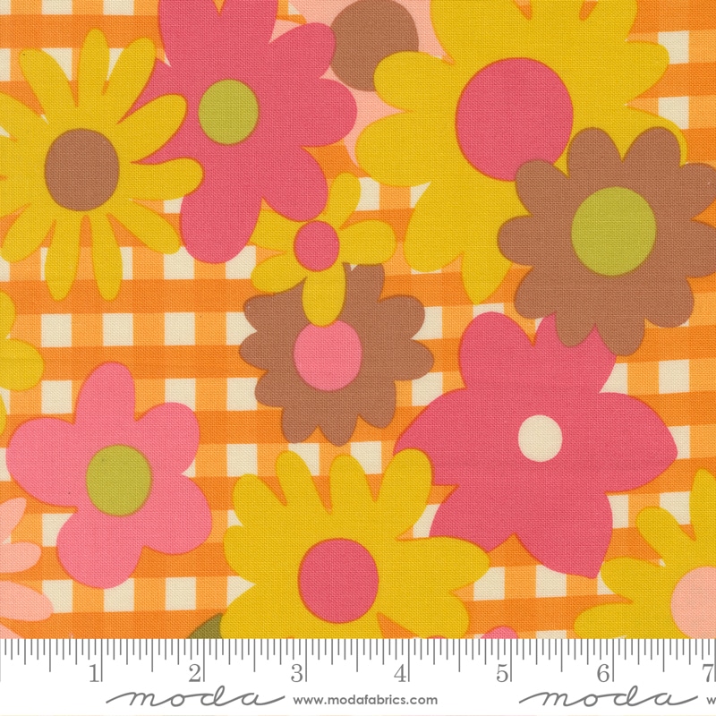 Moda Fabrics Chloe's Closet Happy Daze Blooming Blossoms Sunrays