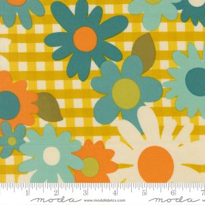 Moda Fabrics Chloe's Closet Happy Daze Blooming Blossoms Citrine