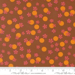 Moda Fabrics Chloe's Closet Happy Daze Easy Breezy Rust