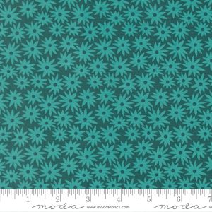 Moda Fabrics Elizabeth Hartman Scenery Sedum Dark Teal
