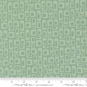 Moda Fabrics Elizabeth Hartman Scenery Marshmallow Dusty Jade