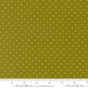 Moda Fabrics Elizabeth Hartman Scenery Diamonds Kelp