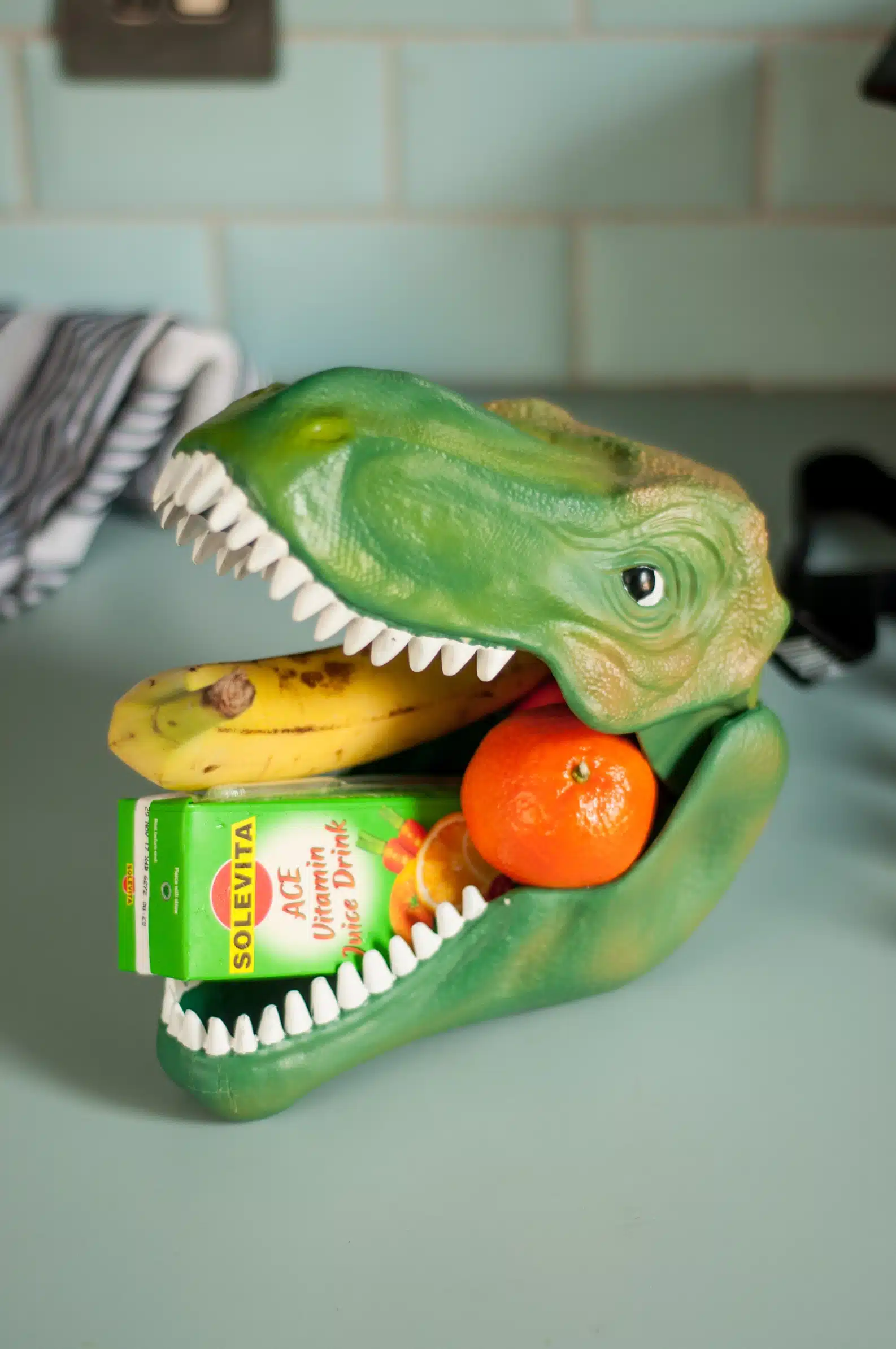 T-Rex Head Lunch Box