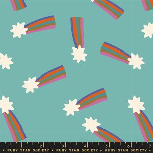 Ruby Star Society Alexia Marcelle Abegg Mystic Fable Shooting Star Cottage Blue