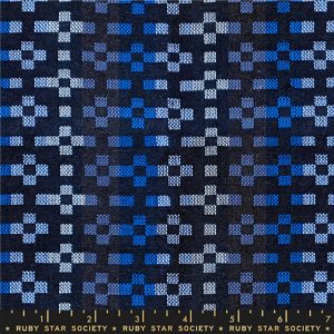 Ruby Star Society Alexia Marcelle Abegg Warp & Weft Mystic Fable Flowers Black