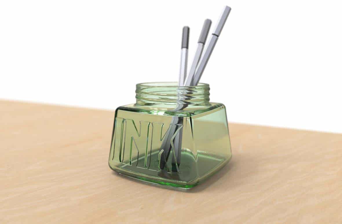 Inkwell Desk Tidy - Image 3
