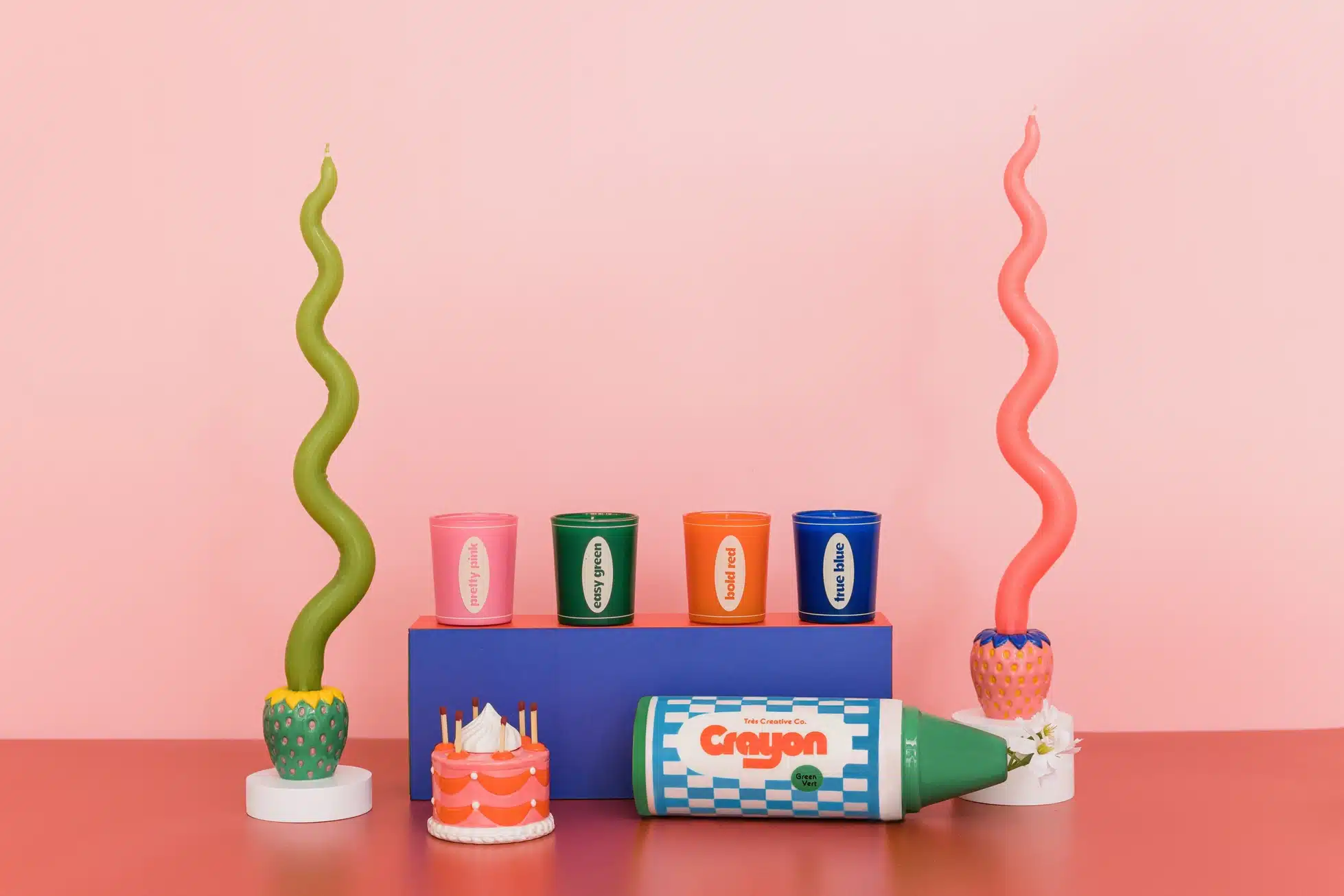 Ban.do Candle Holder Strawberry Blush - Image 2