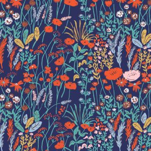 Cloud 9 Fabrics Louise Cunningham House Mouse Meadow