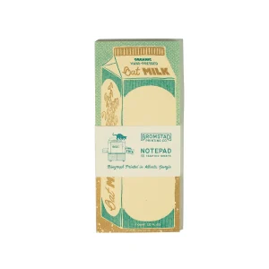Bromstad Printing Co Oat Milk Risograph Notepad