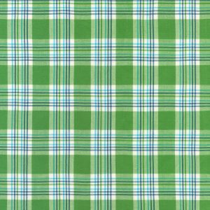 Robert Kaufman Fabrics Kona Loomworks Summer Breeze Picnic Plaid Grasshopper