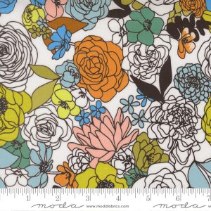 Moda Fabrics Alli K Designs True to Hue Hidden Facet Dove
