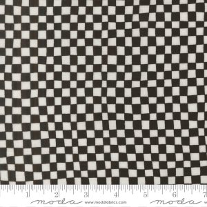 Moda Fabrics Alli K Designs True to Hue Checkerboard Black as Night