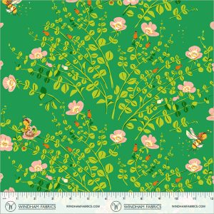 Windham Fabrics Heather Ross Favorites Nanny Bee Jade