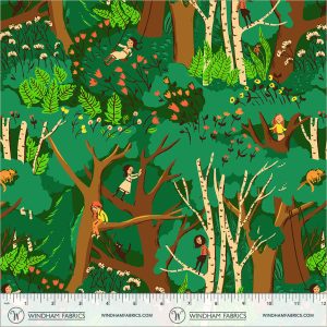 Windham Fabrics Heather Ross Favorites Climbing Trees Jade