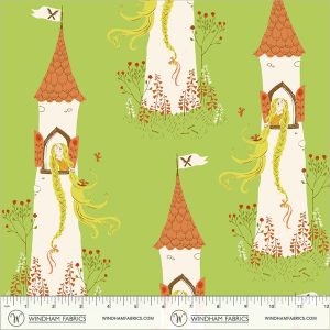 Windham Fabrics Heather Ross Favorites Rapunzel Green