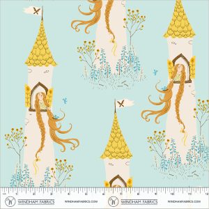 Windham Fabrics Heather Ross Favorites Rapunzel Aqua