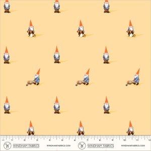 Windham Fabrics Heather Ross Favorites Gnomes Yellow