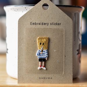Daruma Eric Embroidery Sticker