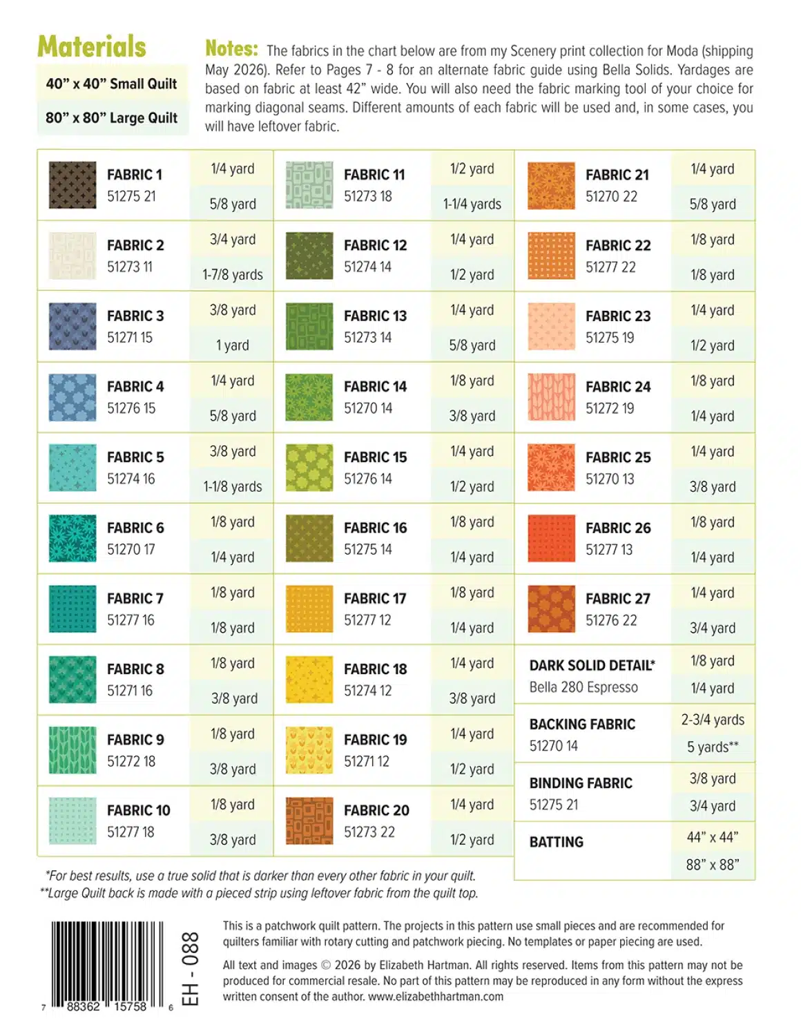 Elizabeth Hartman Outdoors Pattern - Image 2