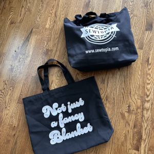 Sewtopia Not Just a Fancy Blanket Bag