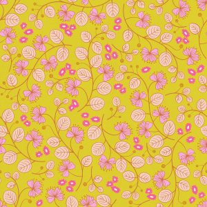 Ruby Star Society Rashida Coleman-Hale LoFi Caper Floral Citron