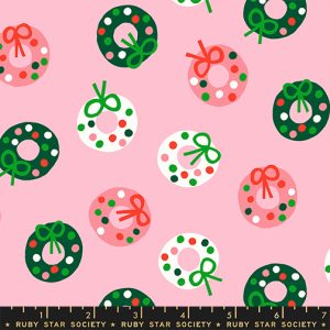 Ruby Star Society Kimberly Kight Merry Happy Bough Down Melody Pink
