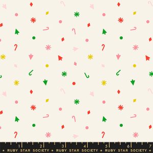 Ruby Star Society Kimberly Kight Merry Happy Christmas Confetti Multi