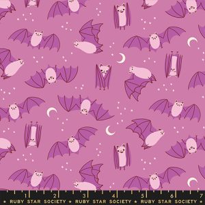 Ruby Star Society Collaborative Freaky Familiars Fat Bats Heliotrope