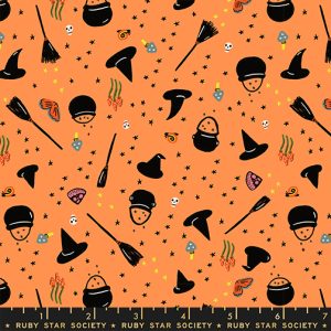 Ruby Star Society Collaborative Freaky Familiars Witchy Woman Pumpkin