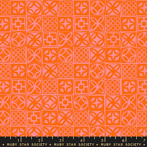 Ruby Star Society Collaborative Poolside Too Architectural Blocks Goldfish