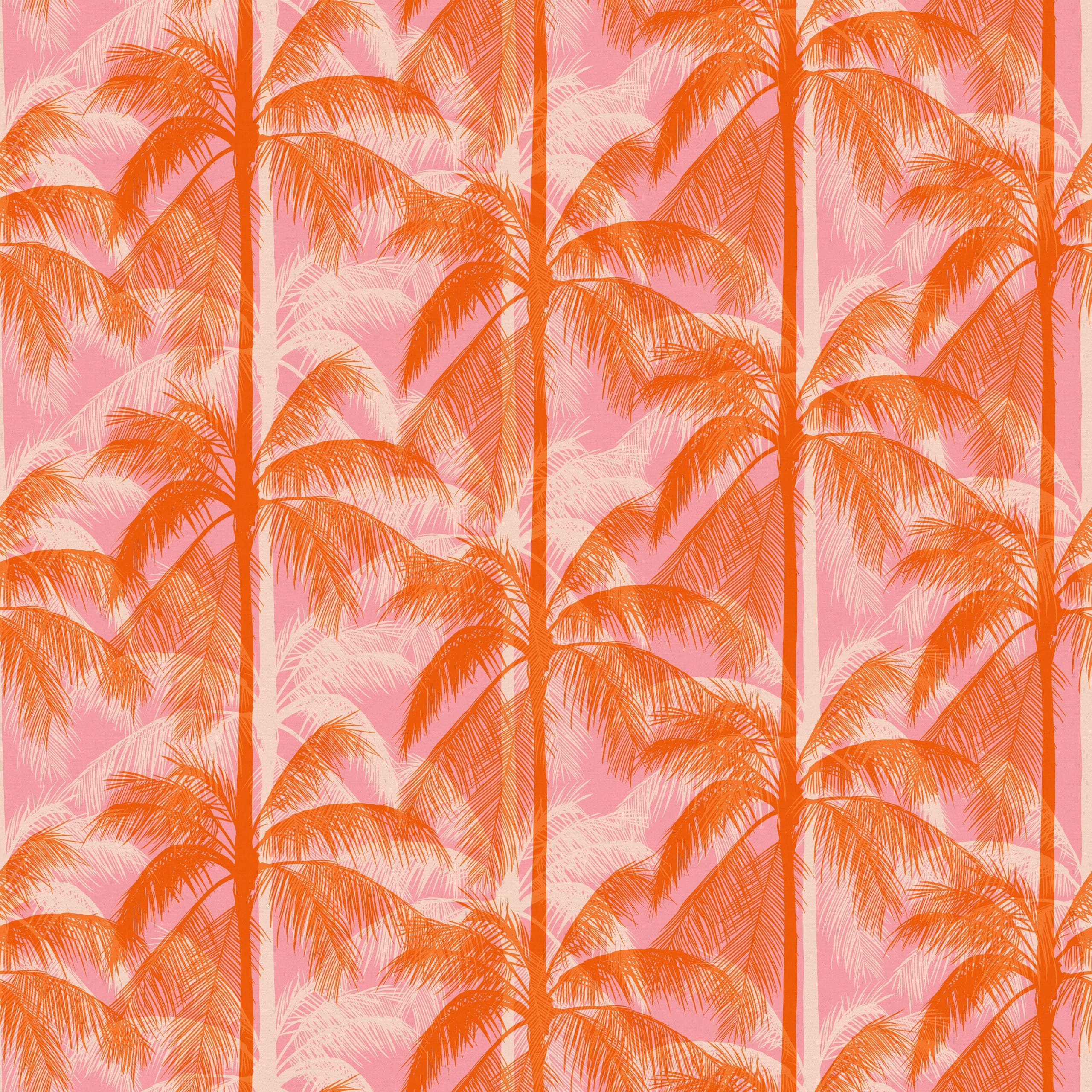 Ruby Star Society Collaborative Poolside Too Palms Canvas Sorbet - Image 2