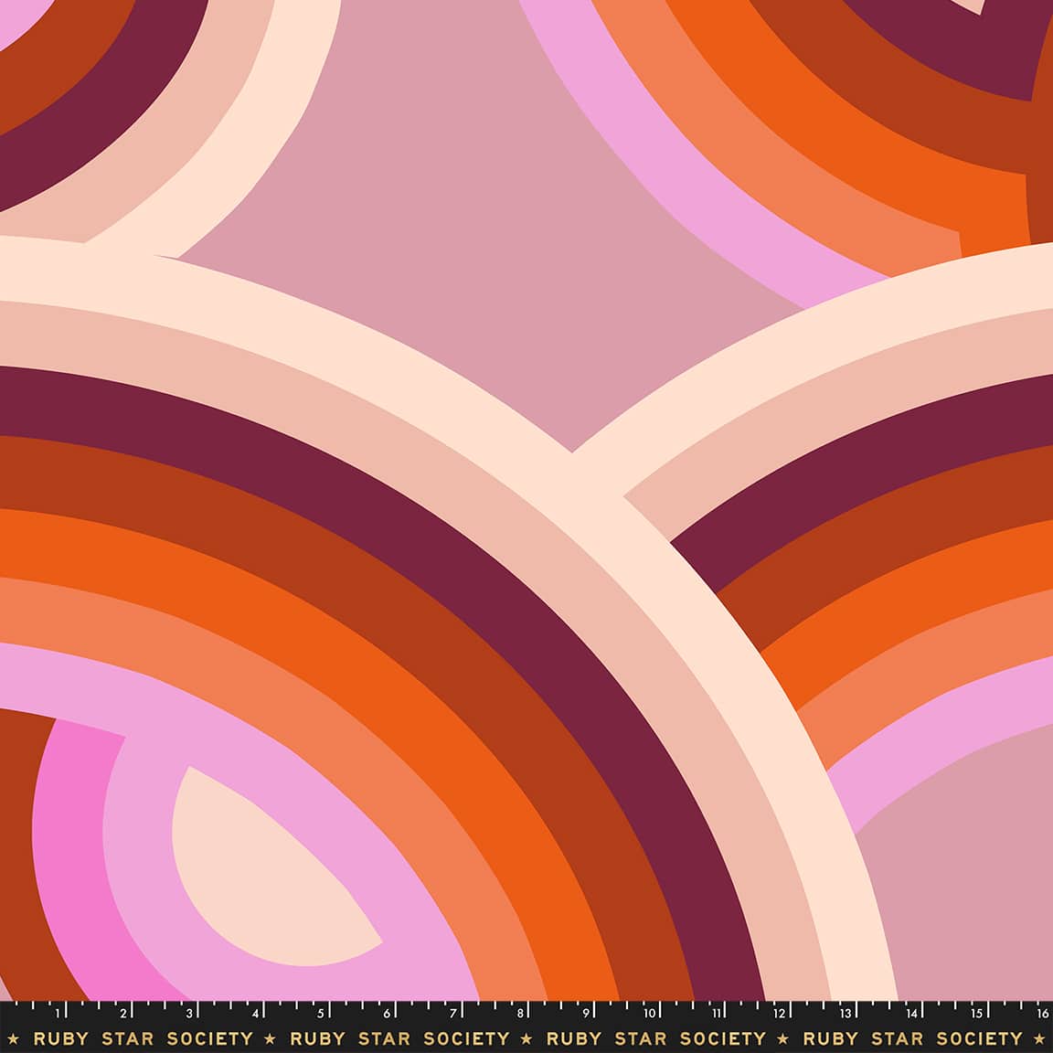 Ruby Star Society Collaborative Poolside Too Daydream Rayon Plum