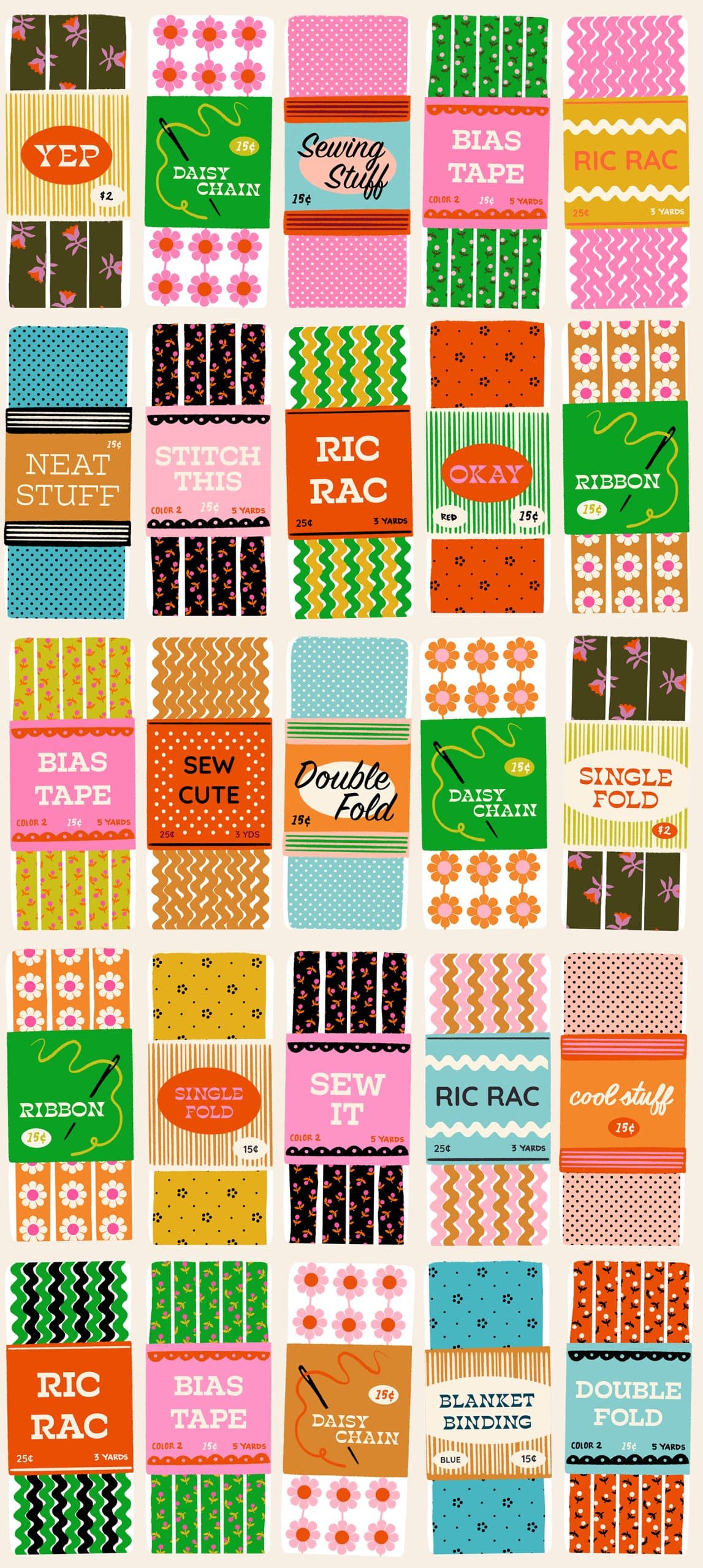 Ruby Star Society Collaborative 1-800-Notion Sew Cute Shell - Image 2