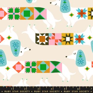 Ruby Star Society Collaborative 1-800-Notion Quilty Dog Shell